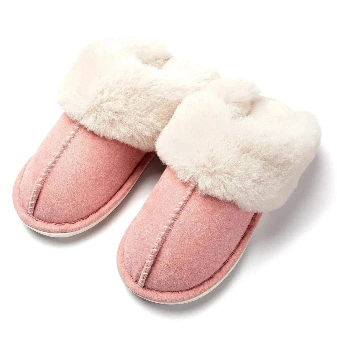 Kroppsbutiken Innetofflor 36-37 / Rosa Varmfodrade innetofflor
