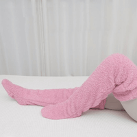 Kroppsbutiken Benvärmare Rosa / 75CM Mysiga Benvärmare