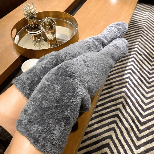 Kroppsbutiken Benvärmare Snuggles mysiga benvärmare