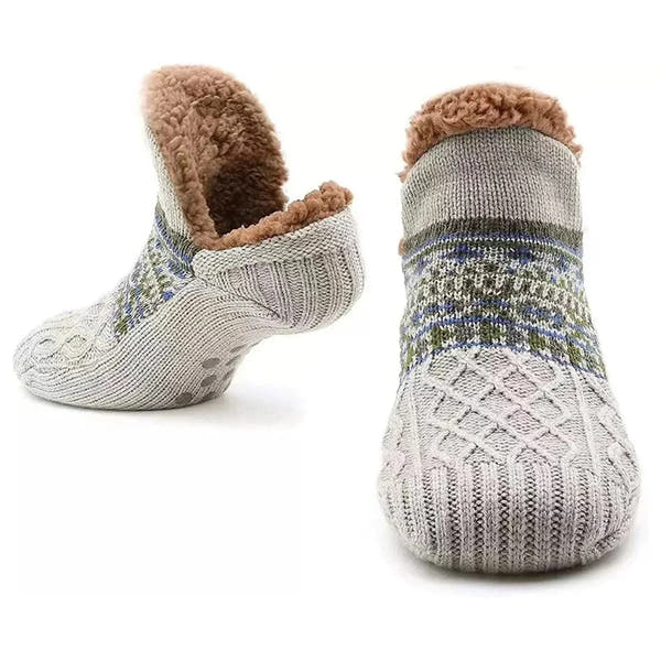 Kroppsbutiken Strumpor Grå / 35-39(24cm) Mysiga fleecefodrade vinterstrumpor