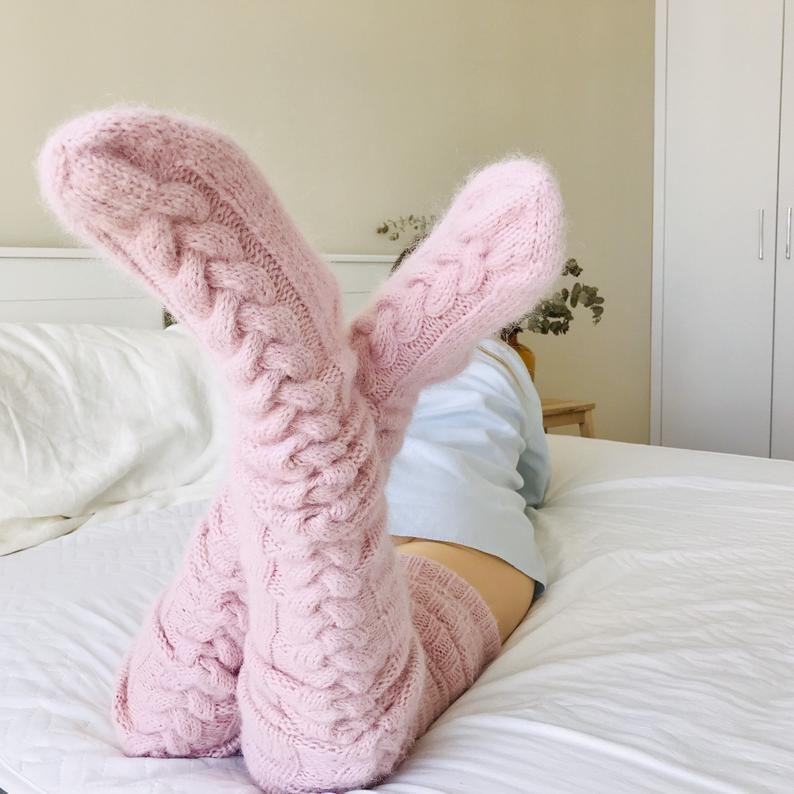Ortopediskakuddar.se CozySocks - Varma och sköna långstrumpor